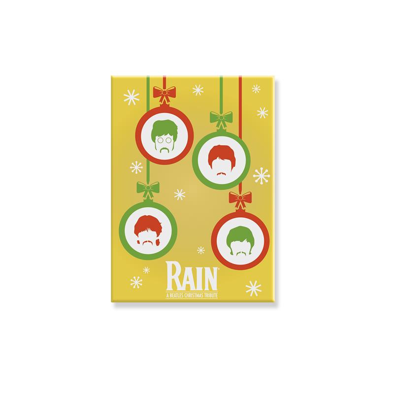 Rain: A Beatles Tribute Christmas Magnet