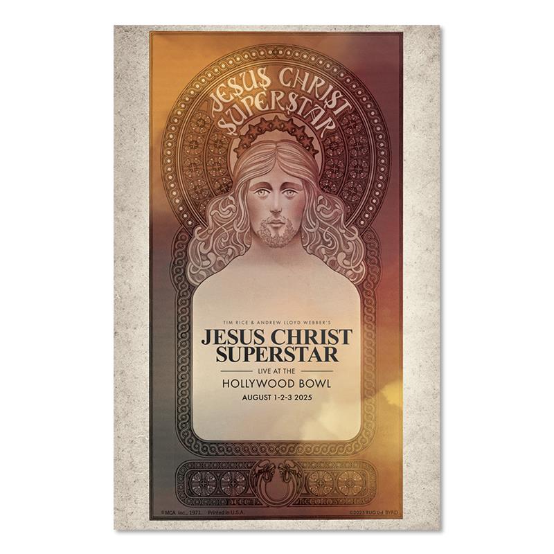 Jesus Christ Superstar Hollywood Bowl Limited Edition Poster