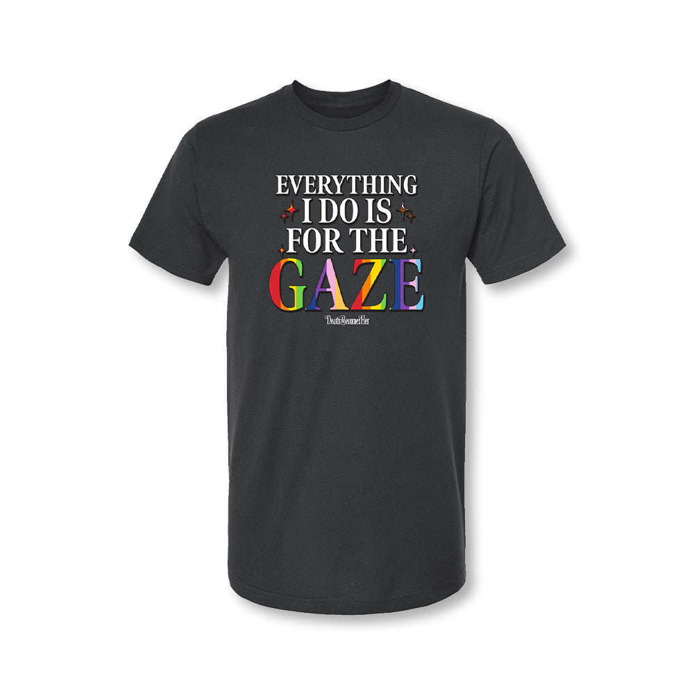 Death Becomes Her Unisex Rainbow Gaze Tee
