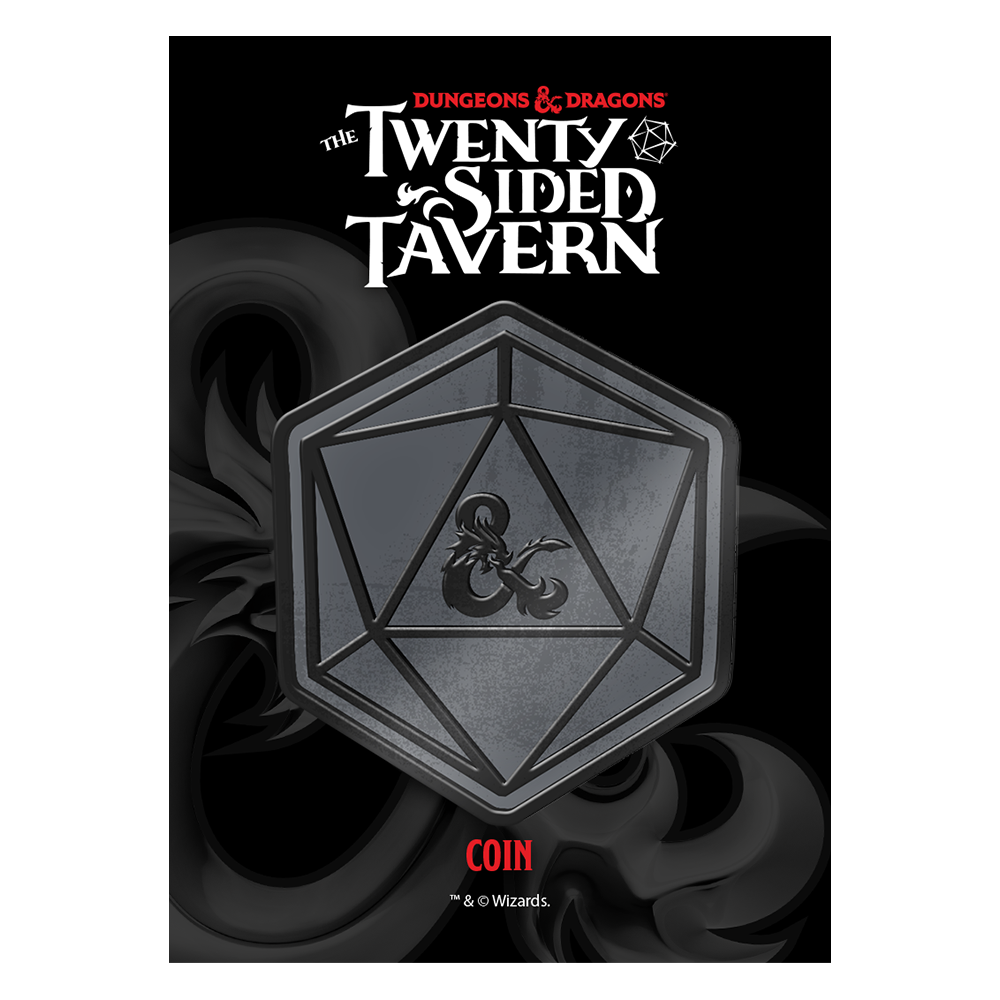 Dungeons & Dragons Twenty Sided Tavern Coin