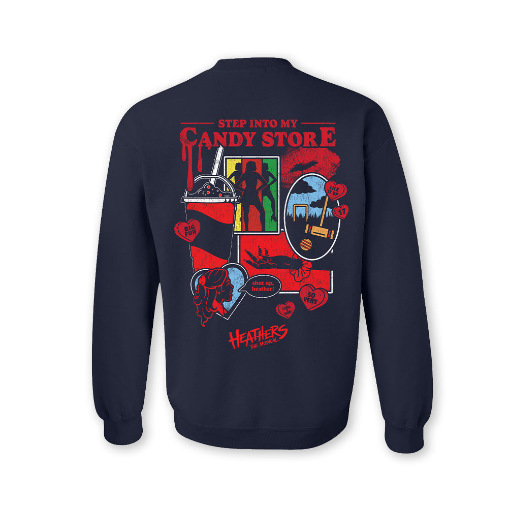 Heathers The Musical Candy Store Crewneck