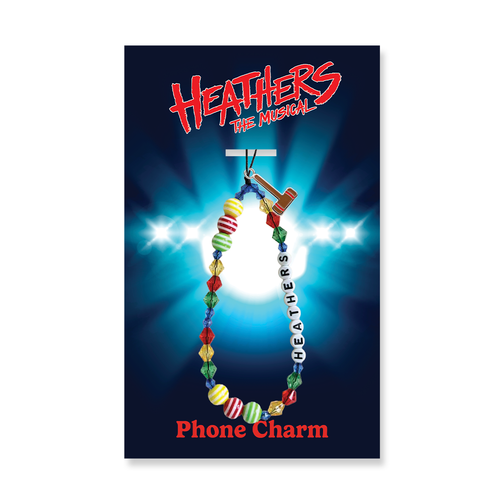 Heathers the Musical Beaded Phone Charm