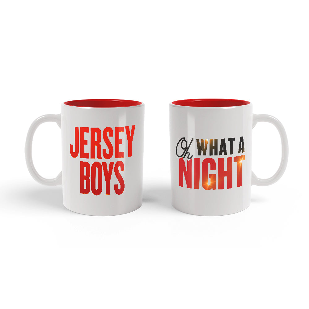Jersey Boys Oh What A Night Mug