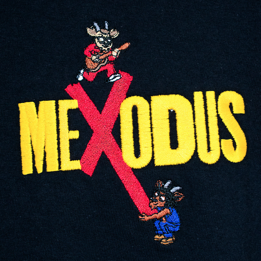 Mexodus Old School Rookie Embroidered Logo Tee
