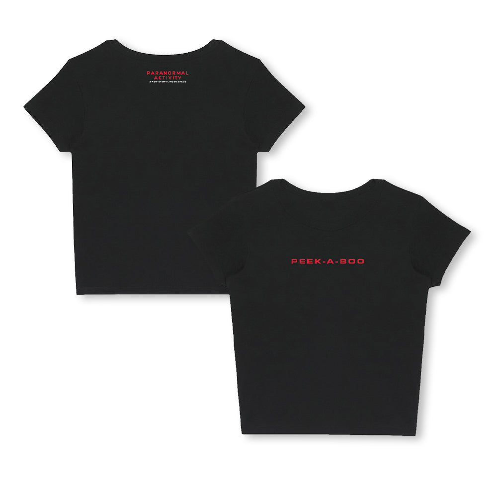 Paranormal Activity Peek A Boo Baby Tee