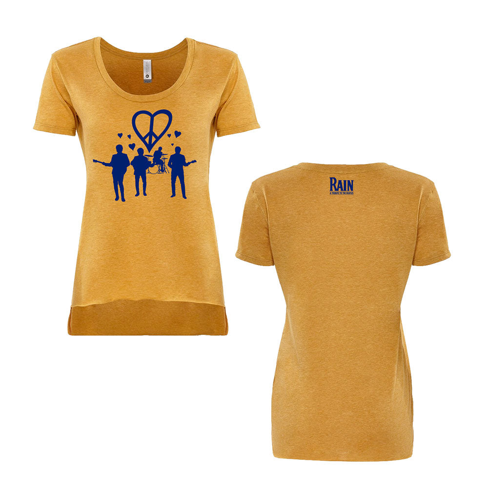 Women's Band Hearts Tee