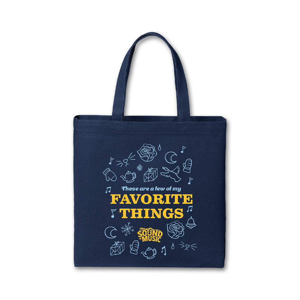 Sound of Music My Favorite Things Tote Bag
