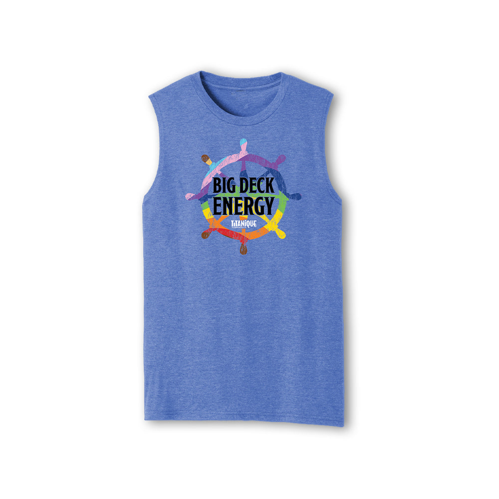 Titanique Big Deck Energy Pride Muscle Tank