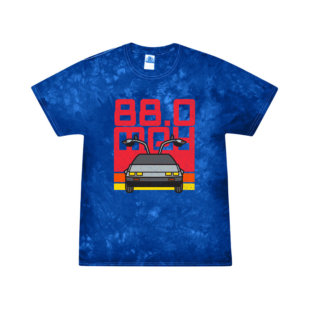 Back to the Future the Musical 88 MPH Blue Wash Tee – Araca Event
