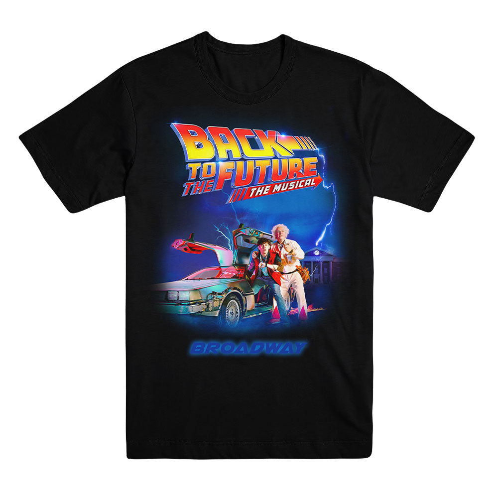 Back to the Future the Musical Broadway Tee