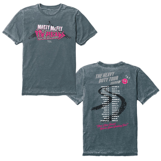 Back to the Future the Musical Marty & the Pinheads Tour Tee