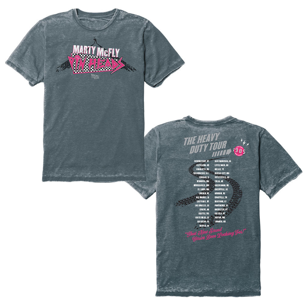 Back to the Future the Musical Marty & the Pinheads Tour Tee