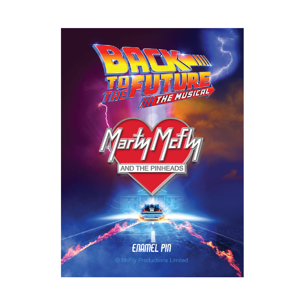 Back to the Future the Musical Marty and the Pinheads Pin