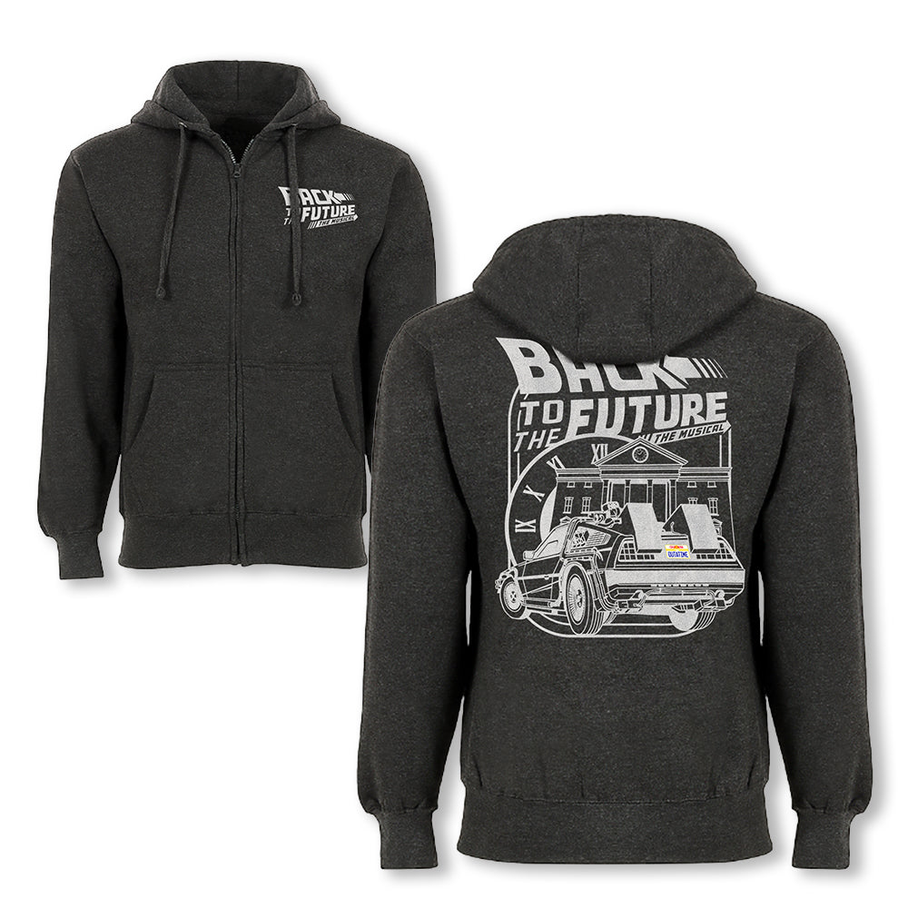 Back to the Future Time Zip Hoodie – Araca Event Merch