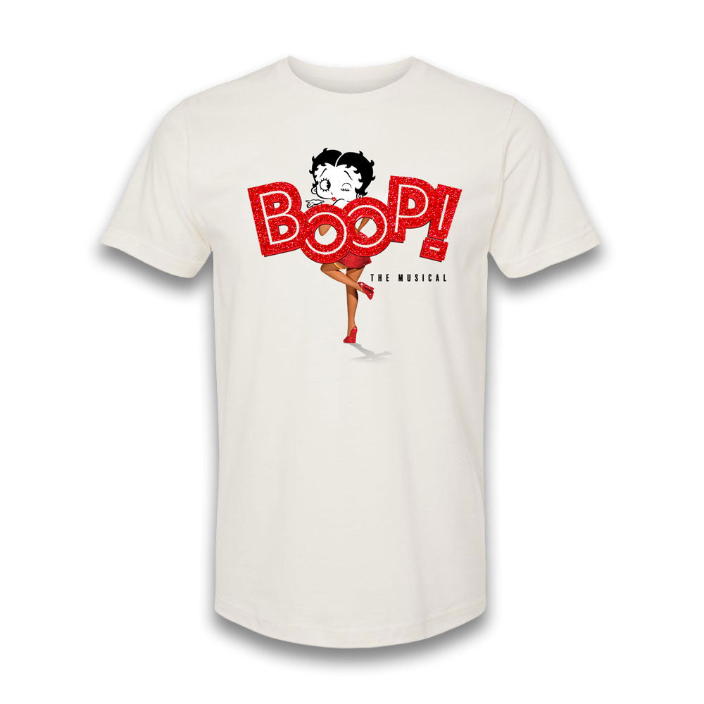 Boop the Musical Glitter Logo Tee