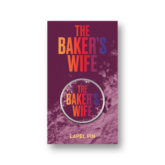 Baker's Wife Logo Pin