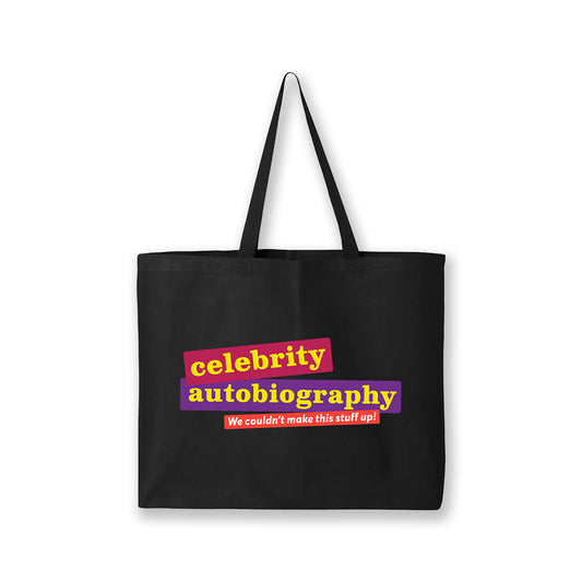 Celebrity Autobiography Logo Tote