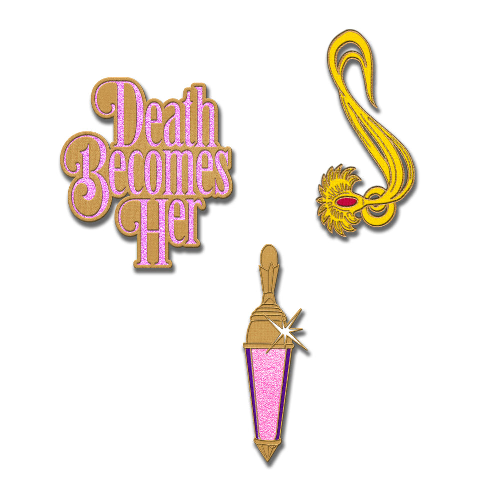 Death Becomes Her Pin Set