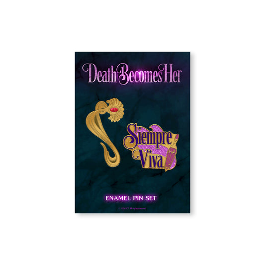 Death Becomes Her Siempre Viva Pin Set