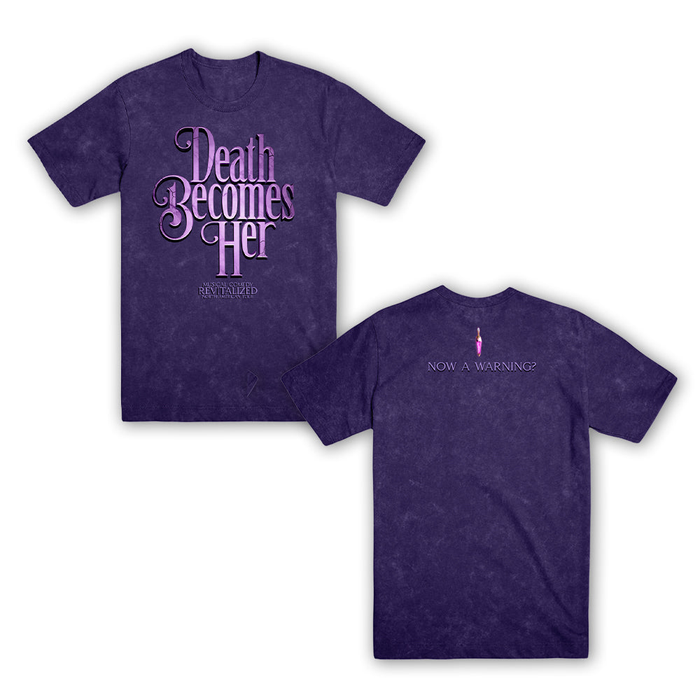 Death Becomes Her Unisex Tour Logo Tee