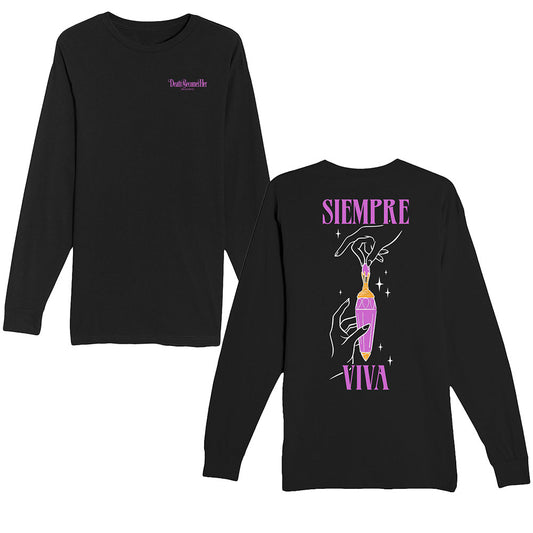 Death Becomes Her Unisex Siempre Viva Long Sleeve