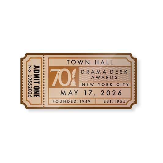 Drama Desk Awards 70th Anniversary Ticket Magnet