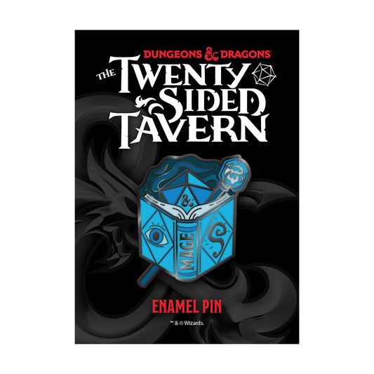 Dungeons & Dragons Twenty Sided Tavern Mage Enamel Pin