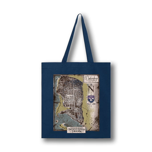 Dungeons & Dragons Twenty-Sided Tavern Waterdeep Map Tote