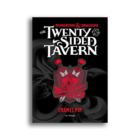 Dungeons & Dragons Twenty-Sided Tavern Warrior Pin