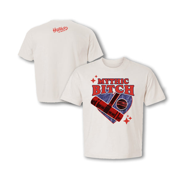 Heathers Mythic Bitch Crop Tee – Araca Event Merch