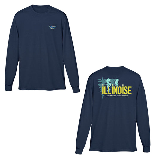 Illinoise Trees Long Sleeve Tee