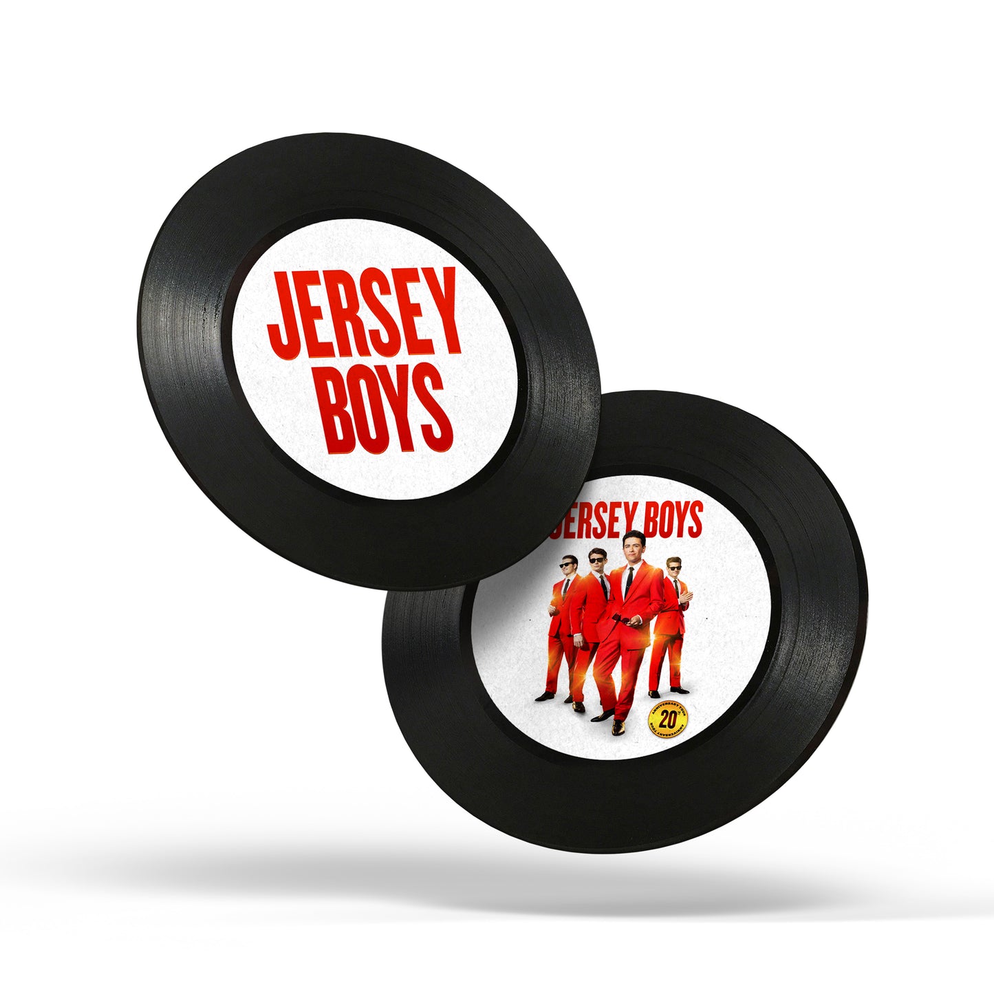 Jersey Boys 20th Anniversary Coaster Set