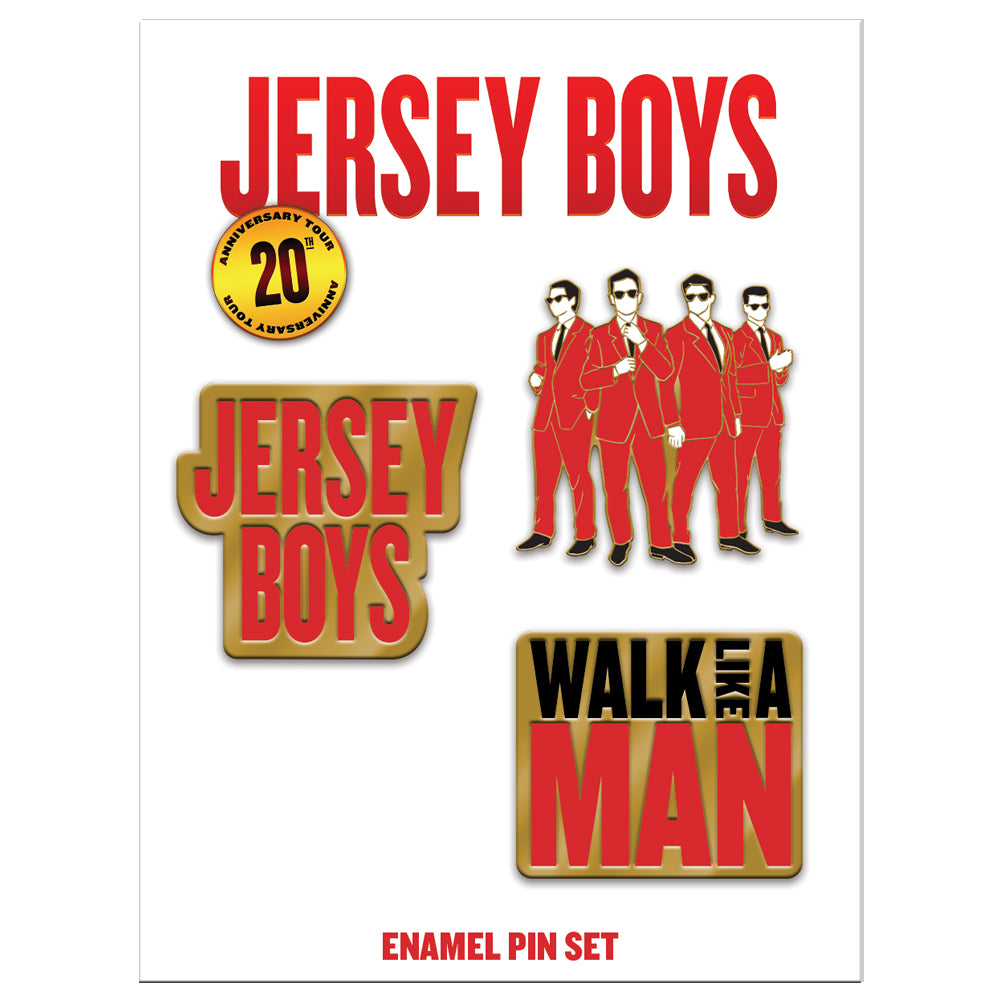 Jersey Boys 20th Anniversary Pin Set