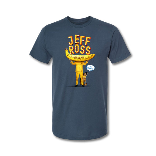 Jeff Ross: Take A Banana For The Ride Logo Tee