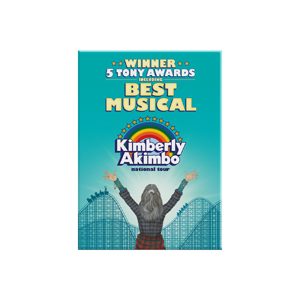 Kimberly Akimbo Tour Rollercoaster Magnet