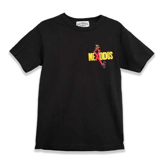 Mexodus Old School Rookie Embroidered Logo Tee