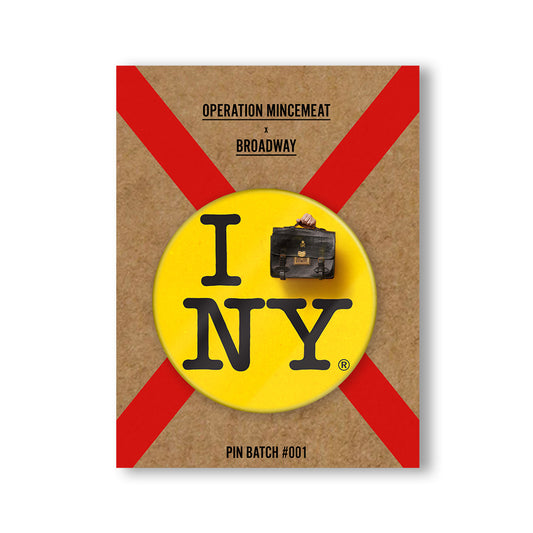 Operation Mincemeat: A New Musical Limited Edition Broadway Button