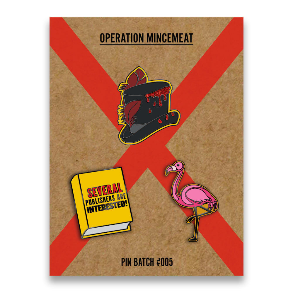 Operation Mincemeat: A New Musical Pin Set