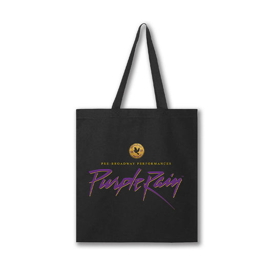 Purple Rain Pre-Broadway Logo Tote