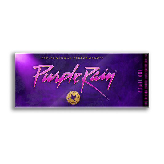 Purple Rain Ticket Magnet