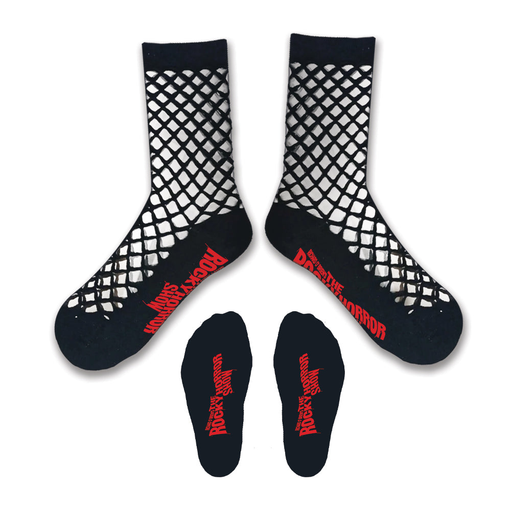 The Rocky Horror Show Fish Net Socks