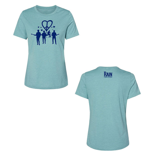 Women's Band Hearts Tee