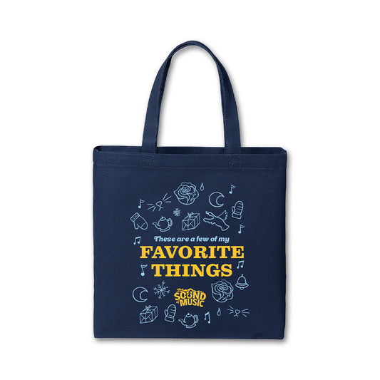 Sound of Music My Favorite Things Tote Bag