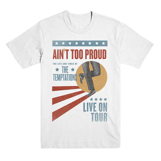 Ain't Too Proud Tour Vintage Poster Tee