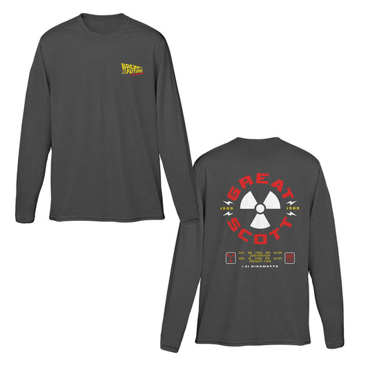 Back to the Future the Musical Great Scott Long Sleeve Tee