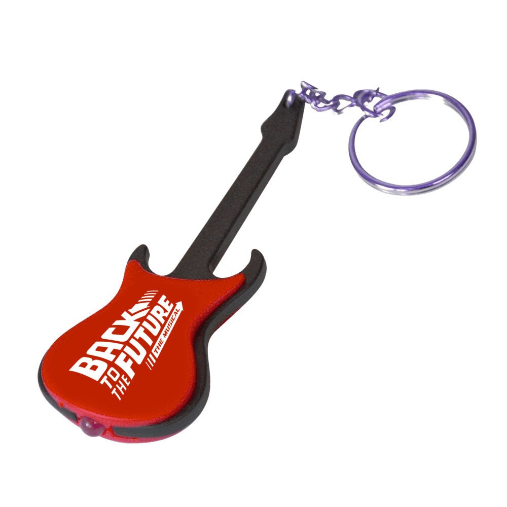 Back to the Future the Musical LED Guitar Keychain