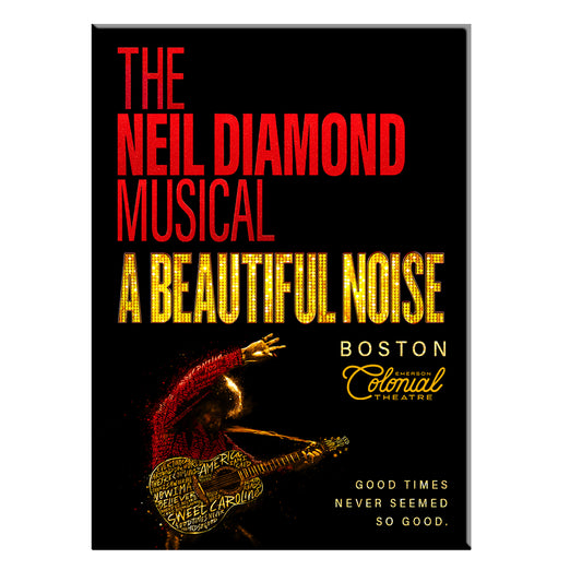 A Beautiful Noise Boston Logo Magnet
