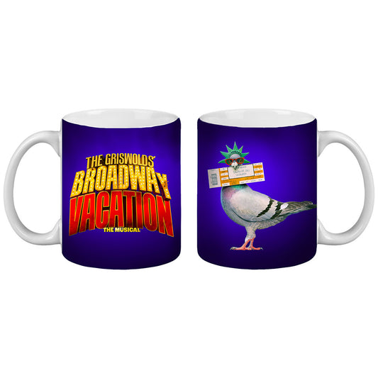 Broadway Vacation Pigeon Coffee Mug