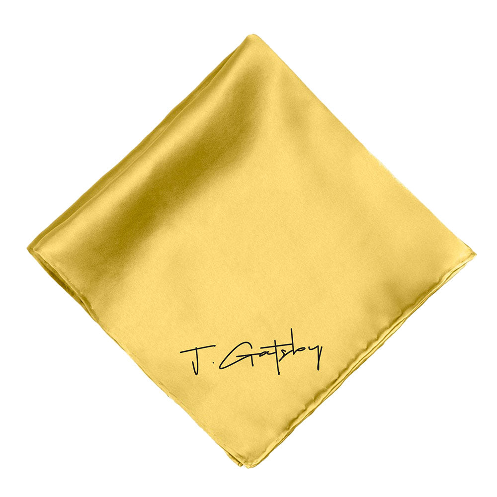 Great Gatsby Immersive Solid Pocket Square