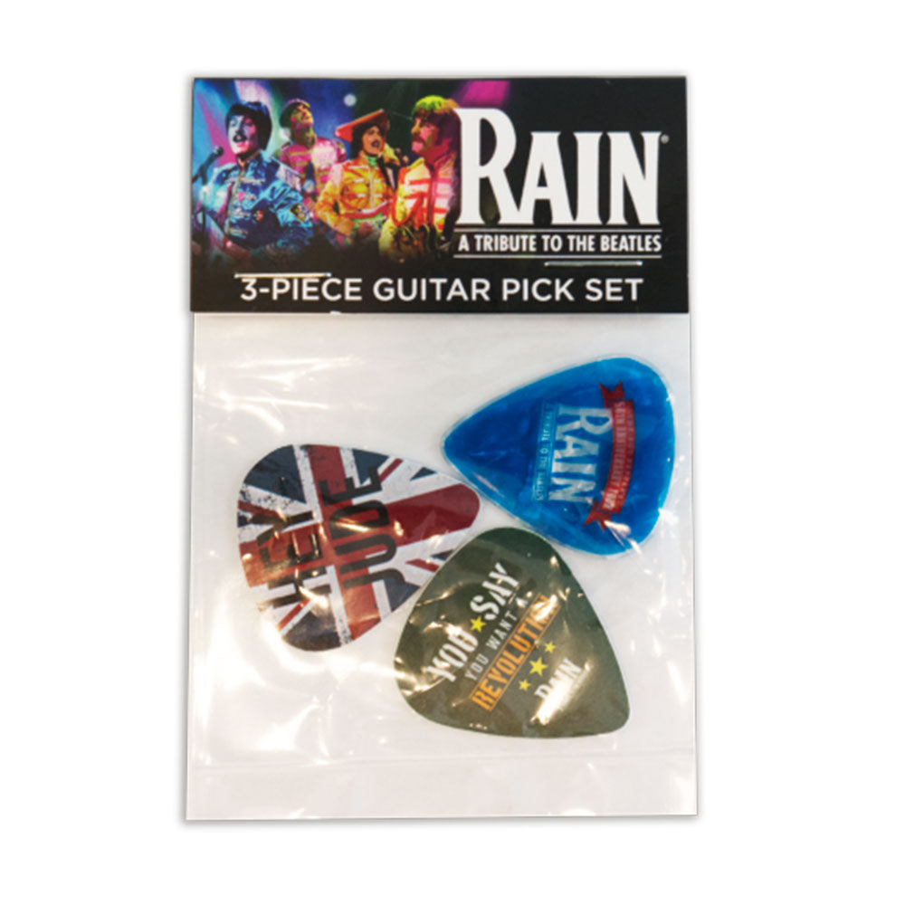 3-Piece Guitar Pick Set